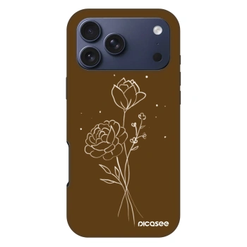 Husă pentru Apple iPhone 17 Pro Max - Brown flowers