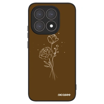 Husă pentru Xiaomi 15T - Brown flowers