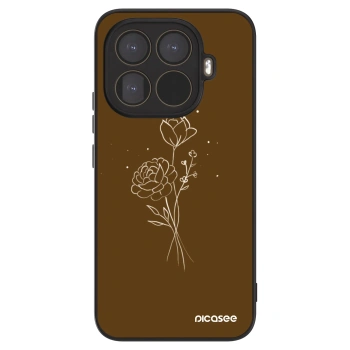 Husă pentru Xiaomi 15T Pro - Brown flowers