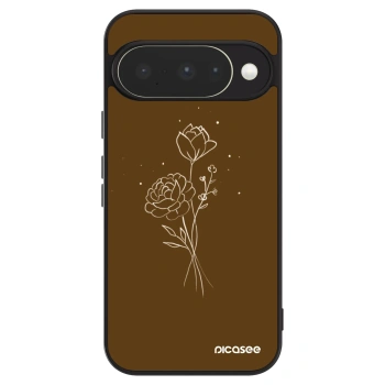Husă pentru Google Pixel 10 - Brown flowers
