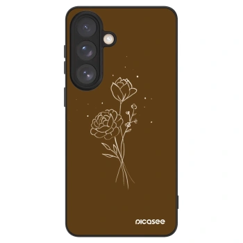 Picasee ULTIMATE CASE pentru Samsung Galaxy S26+ - Brown flowers
