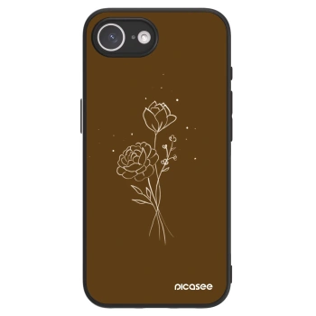 Picasee ULTIMATE CASE pentru Apple iPhone 17e - Brown flowers