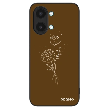 Husă pentru Xiaomi Poco X8 Pro Max - Brown flowers