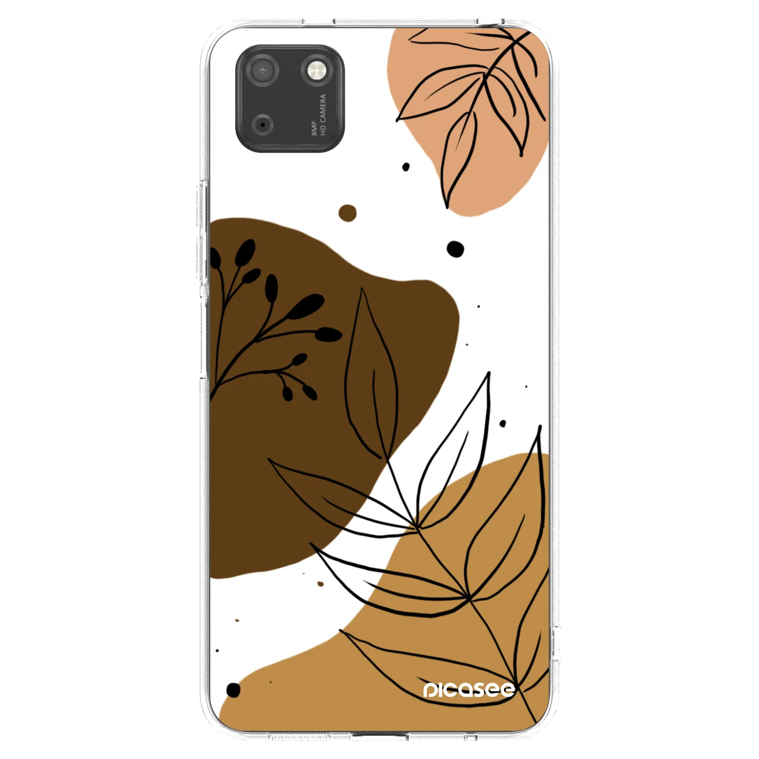 Picasee husă transparentă din silicon pentru Huawei Y5P - Boho style