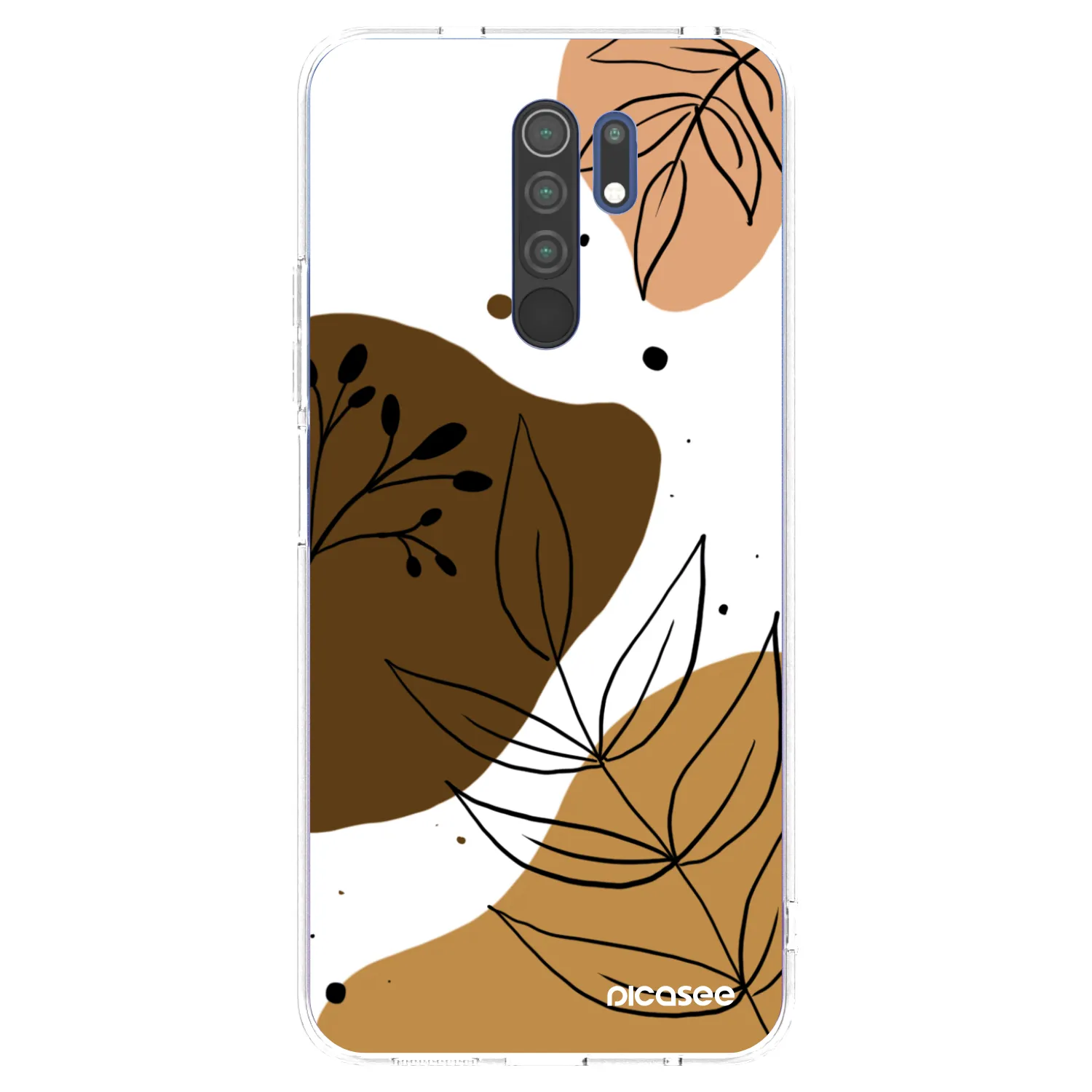 Picasee husă transparentă din silicon pentru Xiaomi Redmi 9 - Boho style