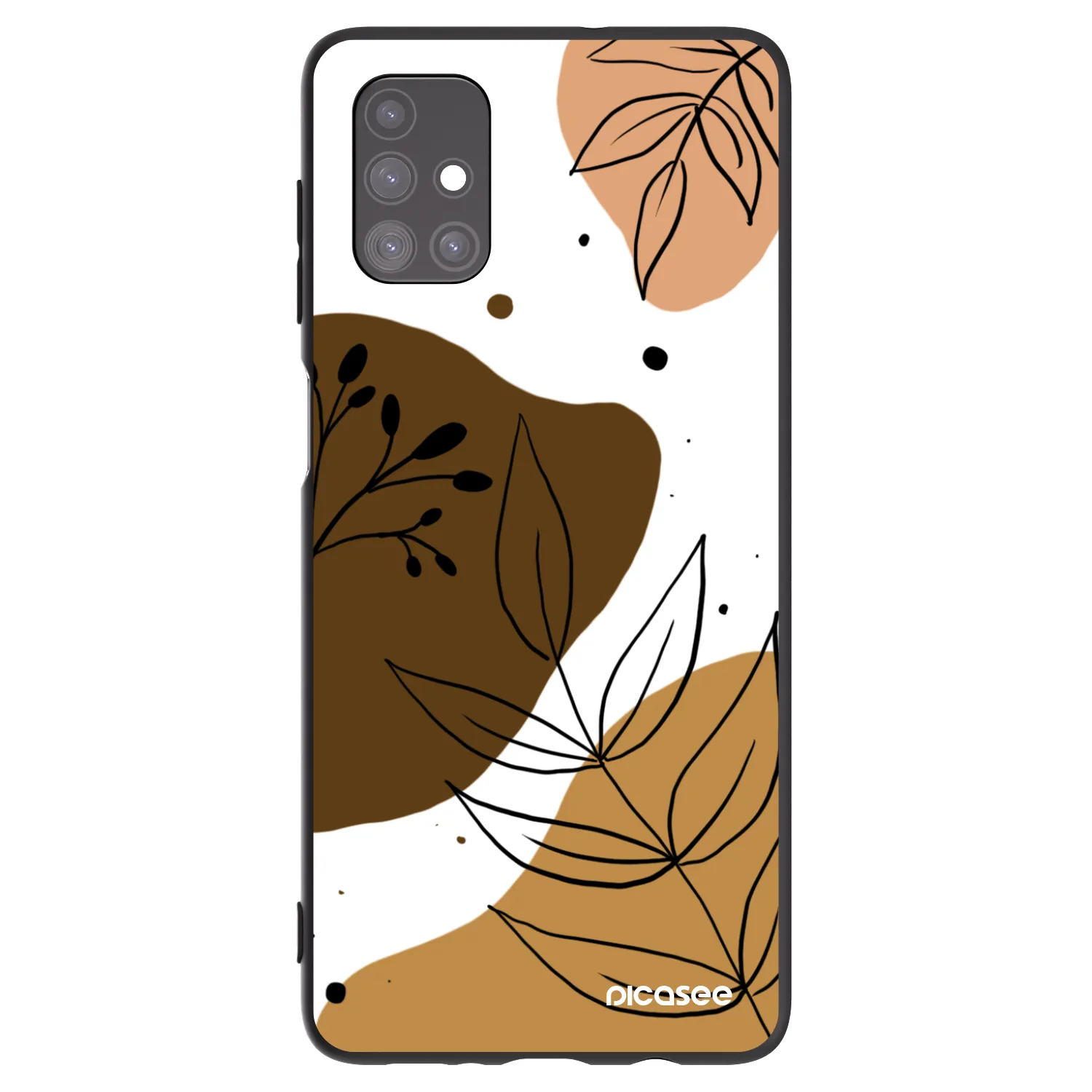 Picasee husă neagră din silicon pentru Samsung Galaxy M51 M515F - Boho style