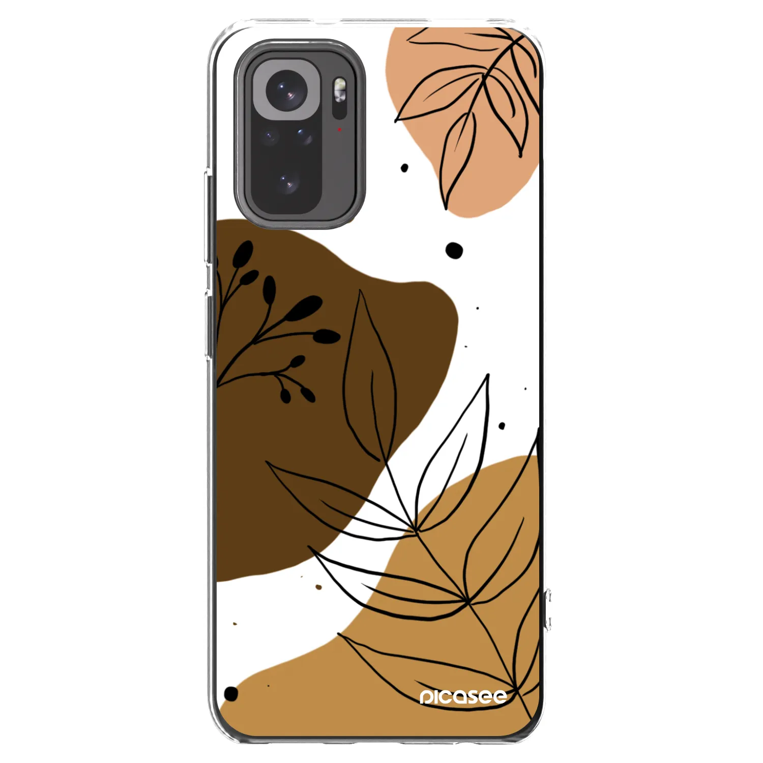 Picasee husă transparentă din silicon pentru Xiaomi Redmi Note 10S - Boho style