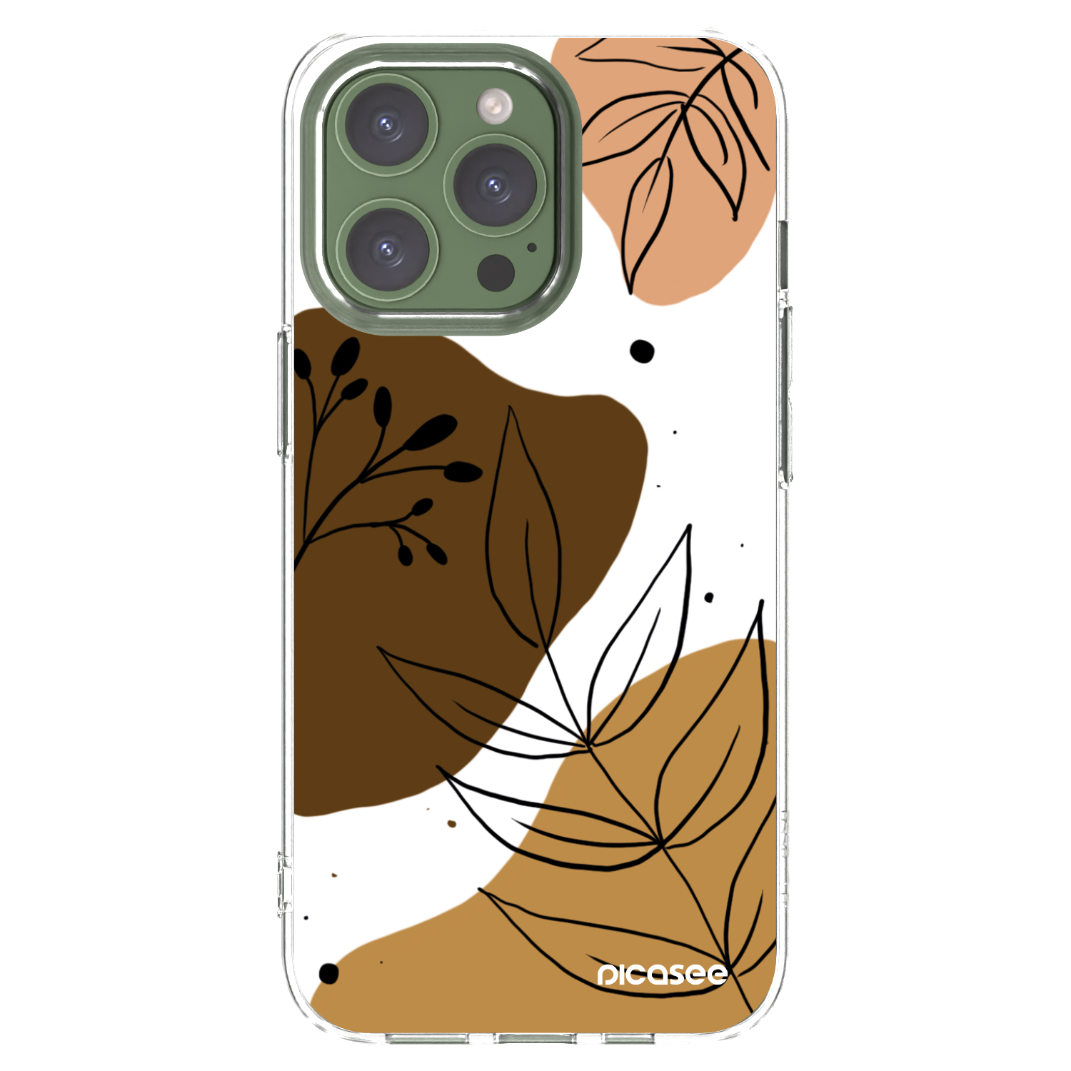 Picasee husă transparentă din silicon pentru Apple iPhone 13 Pro - Boho style