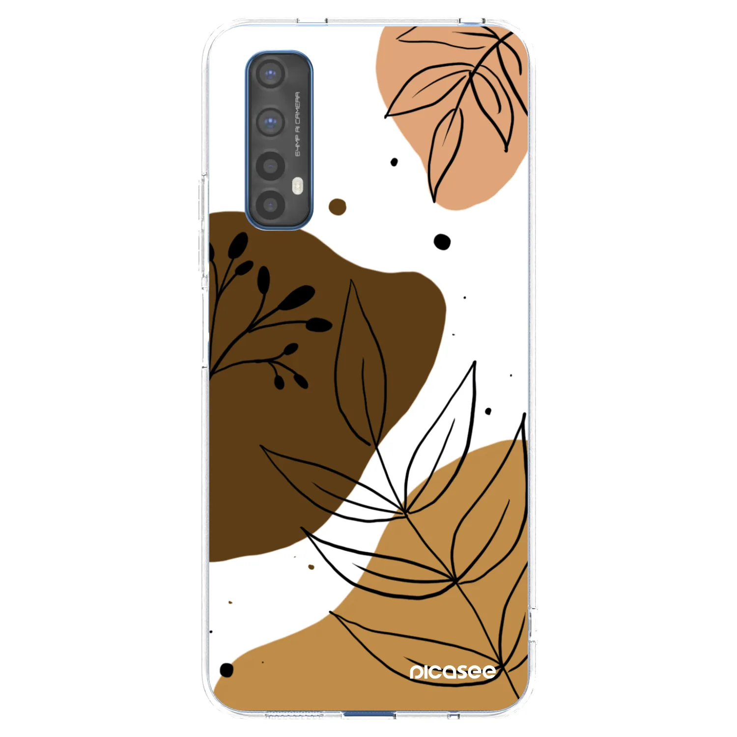 Picasee husă transparentă din silicon pentru Realme 7 - Boho style