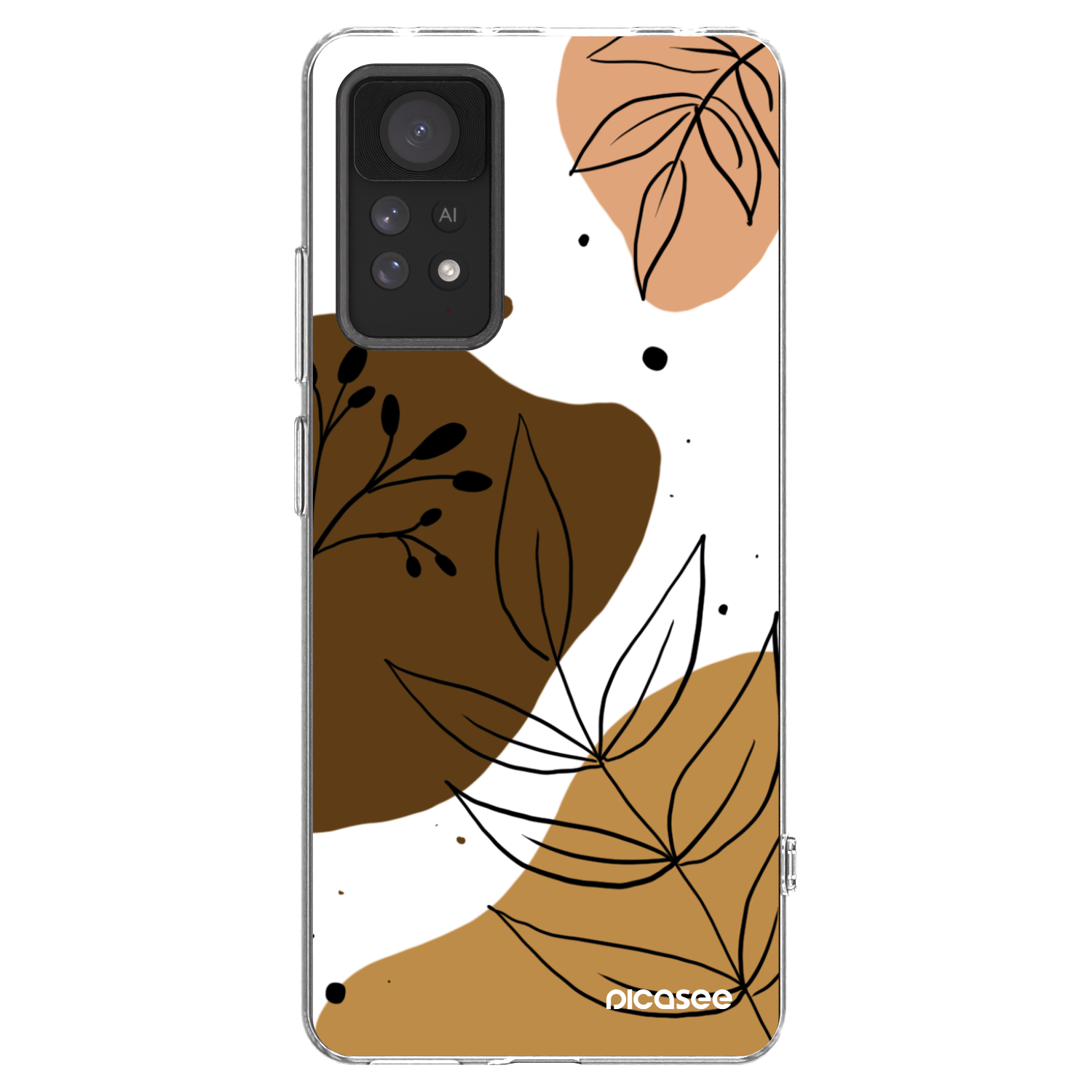 Picasee husă transparentă din silicon pentru Xiaomi Redmi Note 11 Pro - Boho style