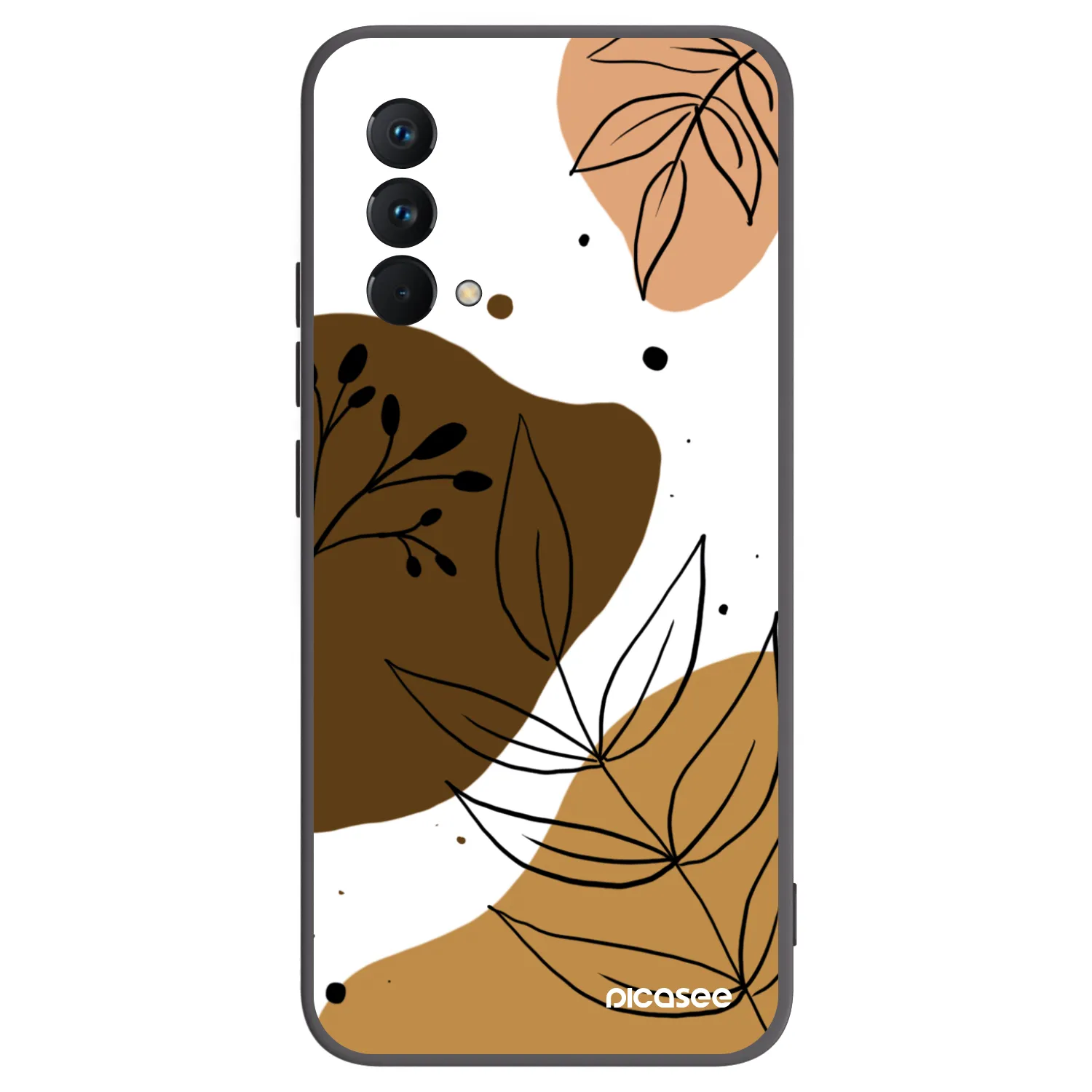 Picasee husă neagră din silicon pentru Realme GT Master Edition 5G - Boho style