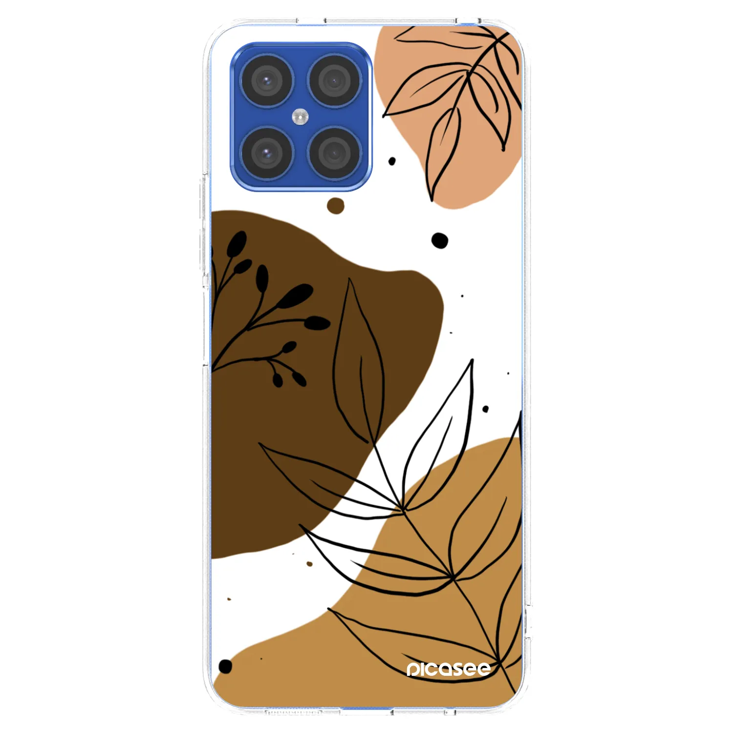 Picasee husă transparentă din silicon pentru Honor X8 4G - Boho style