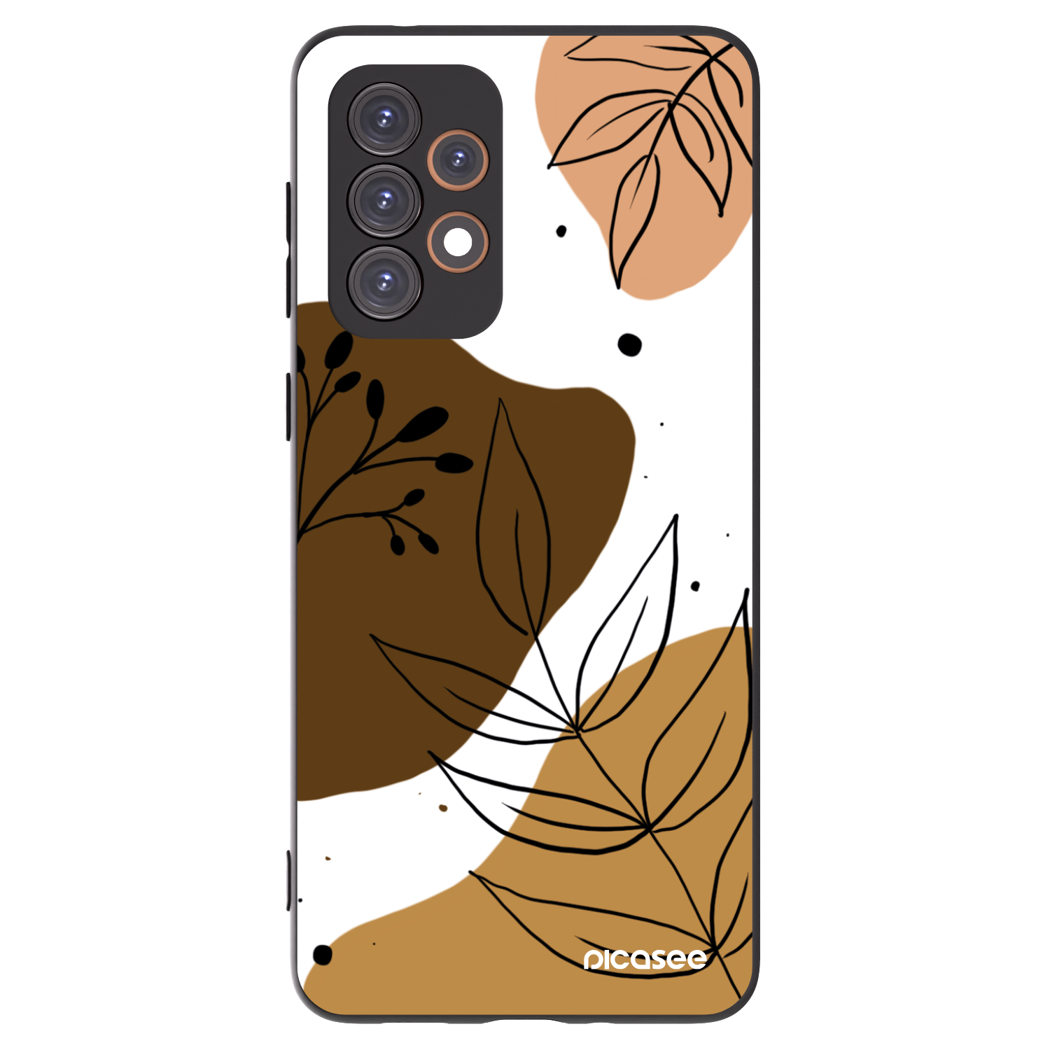 Picasee husă neagră din silicon pentru Samsung Galaxy A33 5G A336 - Boho style