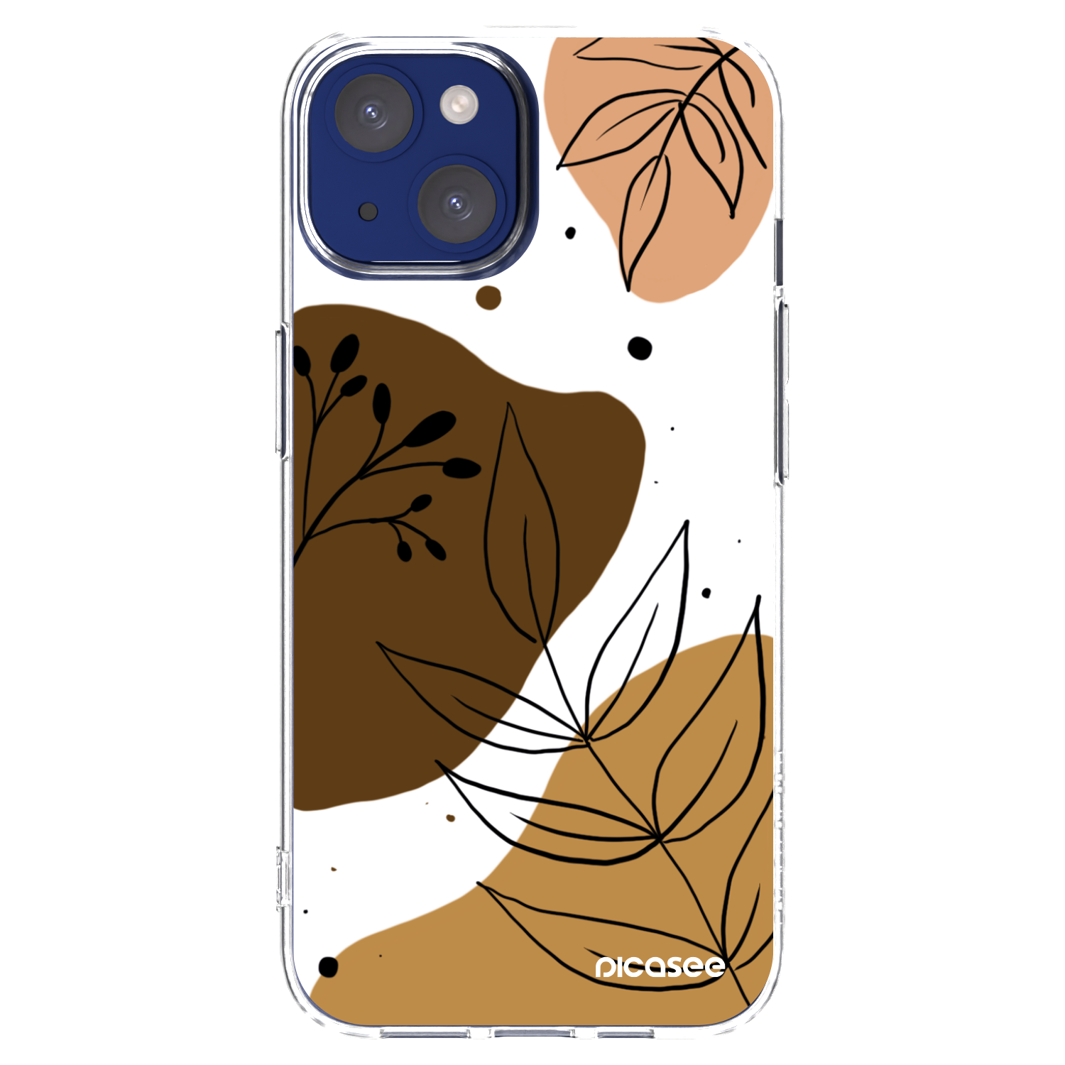Picasee husă transparentă din silicon pentru Apple iPhone 14 - Boho style
