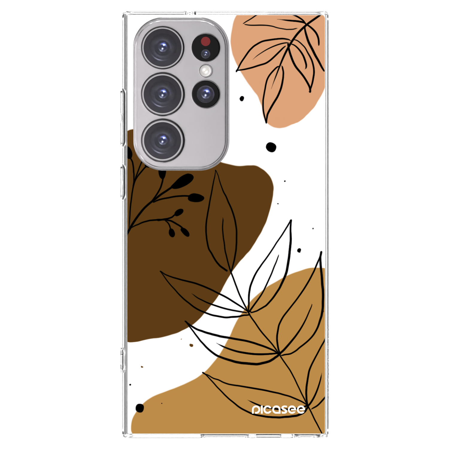 Picasee husă transparentă din silicon pentru Samsung Galaxy S23 Ultra 5G - Boho style