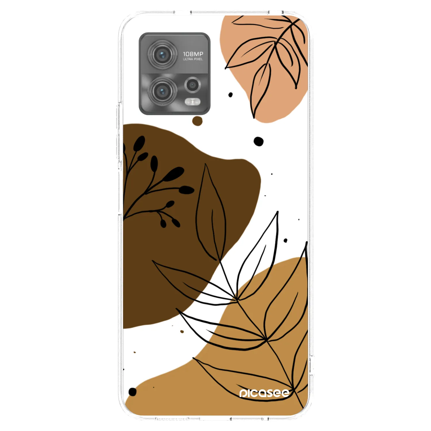 Picasee husă transparentă din silicon pentru Motorola Moto G72 - Boho style