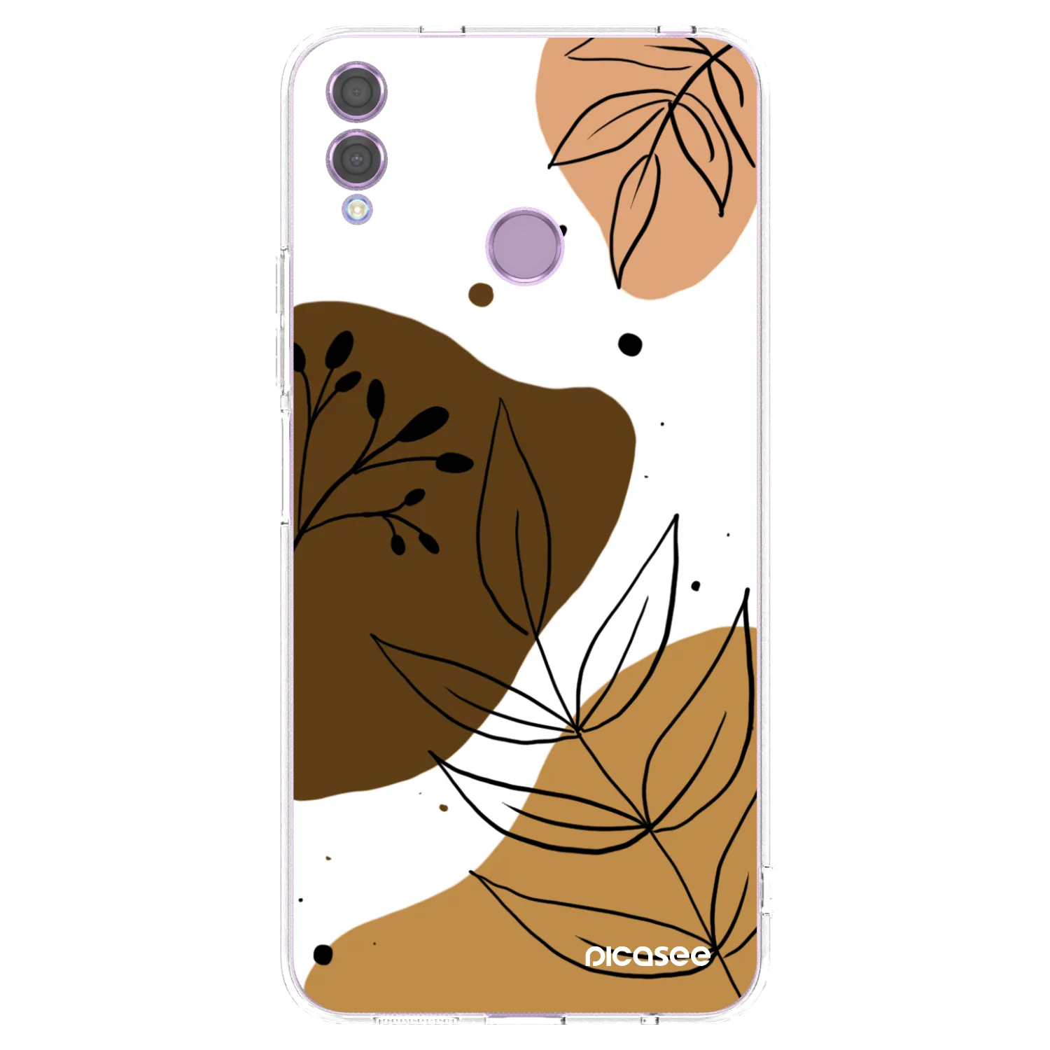 Picasee husă transparentă din silicon pentru Honor 8X - Boho style