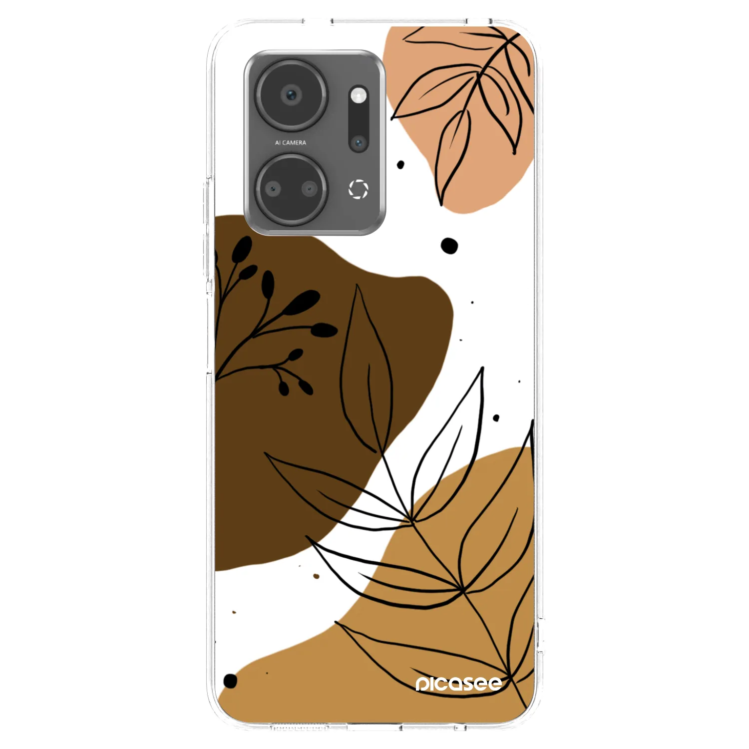 Picasee husă transparentă din silicon pentru Honor X7a - Boho style
