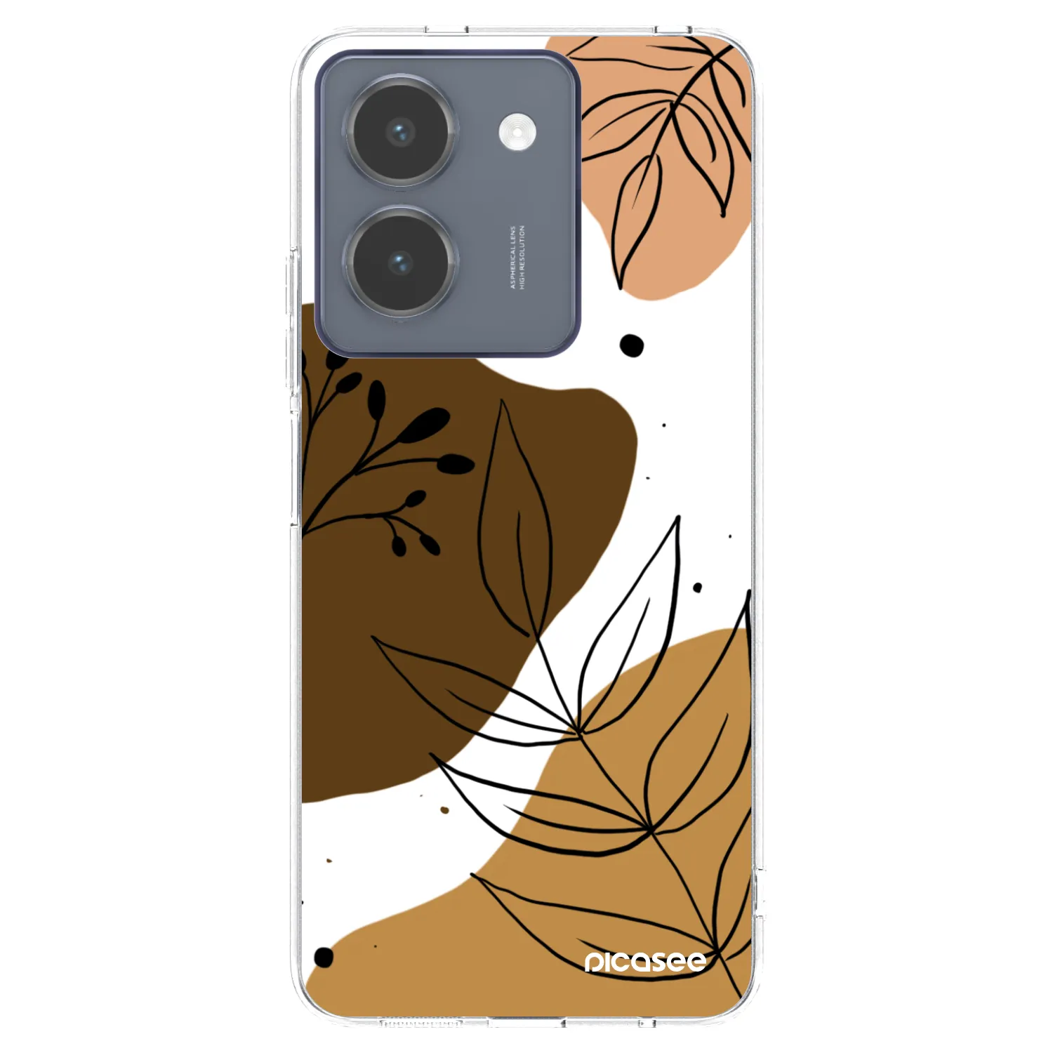 Picasee husă transparentă din silicon pentru Vivo Y36 4G - Boho style