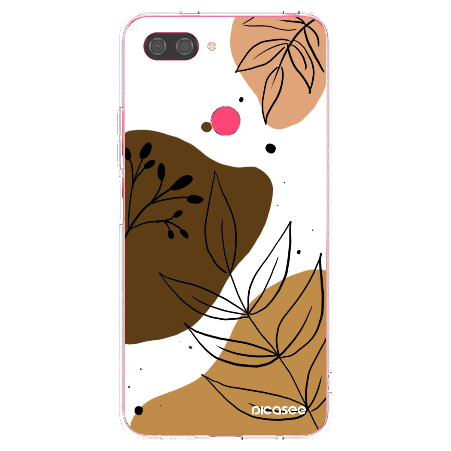 Picasee husă transparentă din silicon pentru Xiaomi Mi 8 Lite - Boho style