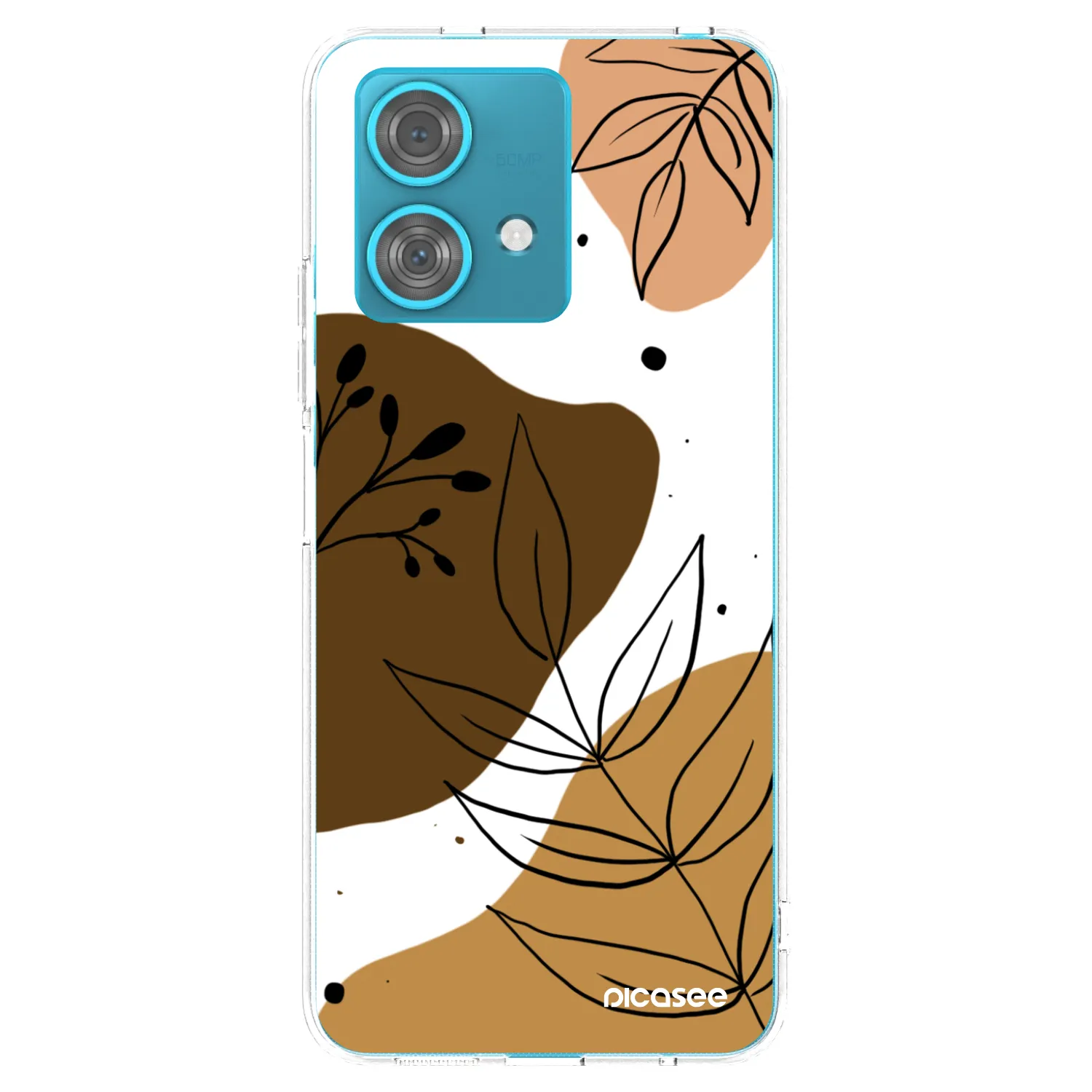 Picasee husă transparentă din silicon pentru Motorola Edge 40 Neo - Boho style