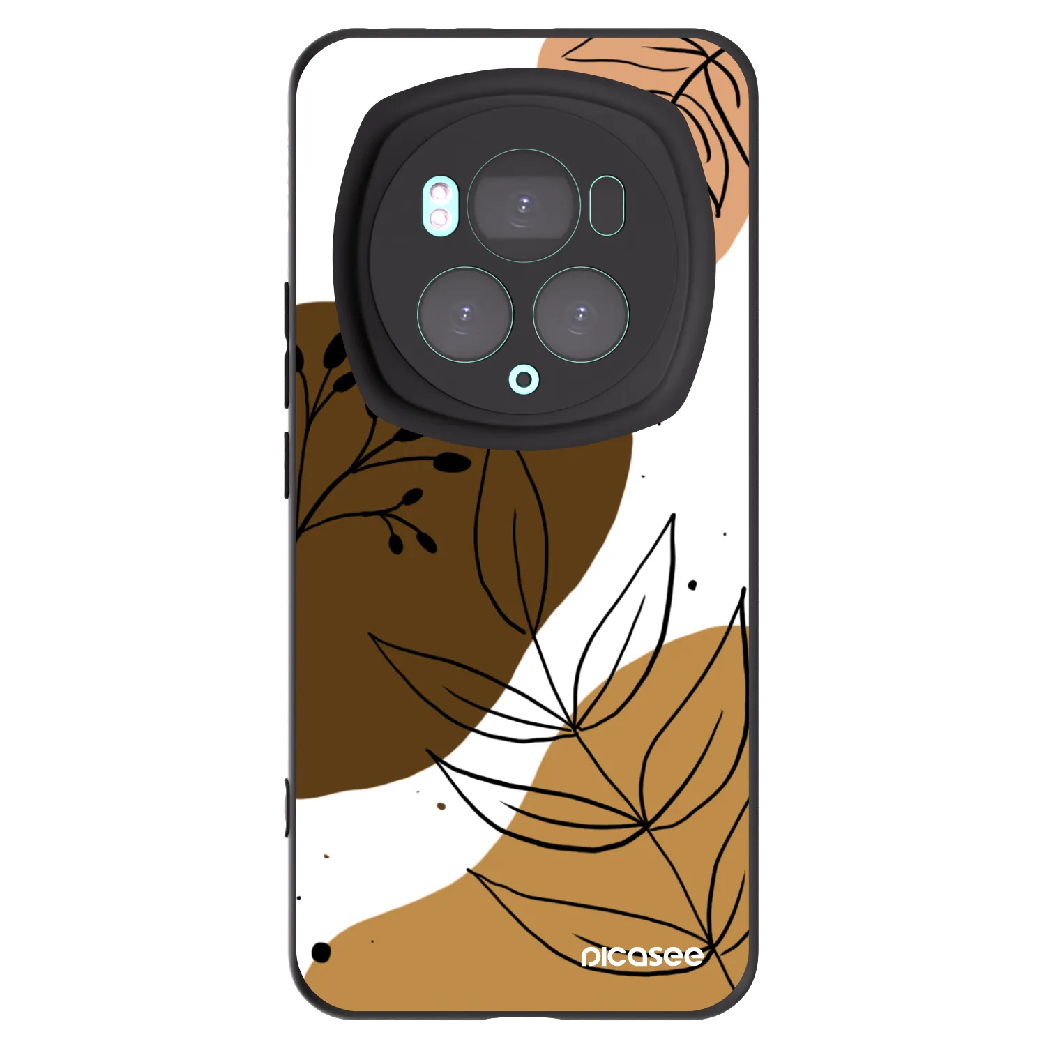 Picasee husă neagră din silicon pentru Honor Magic6 Pro - Boho style