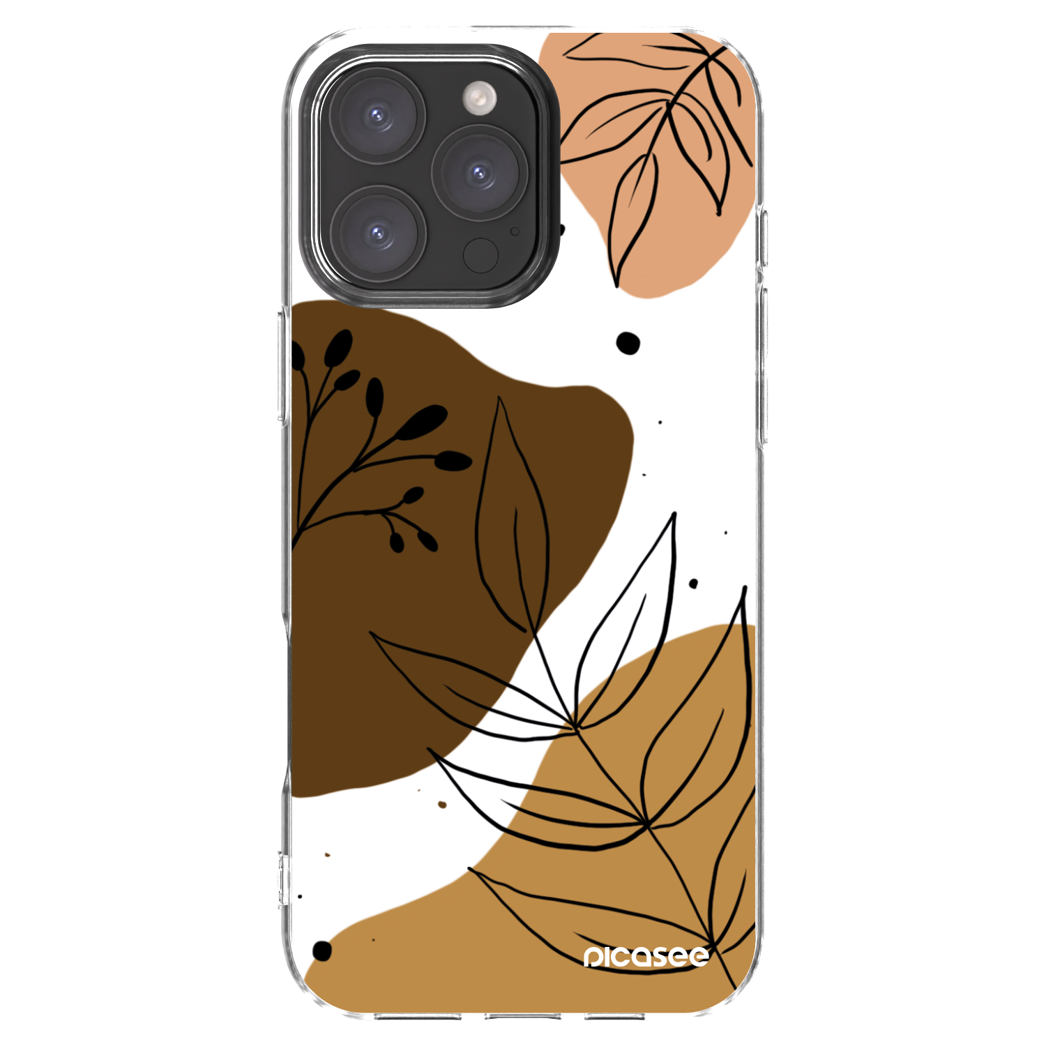 Picasee husă transparentă din silicon pentru Apple iPhone 16 Pro Max - Boho style