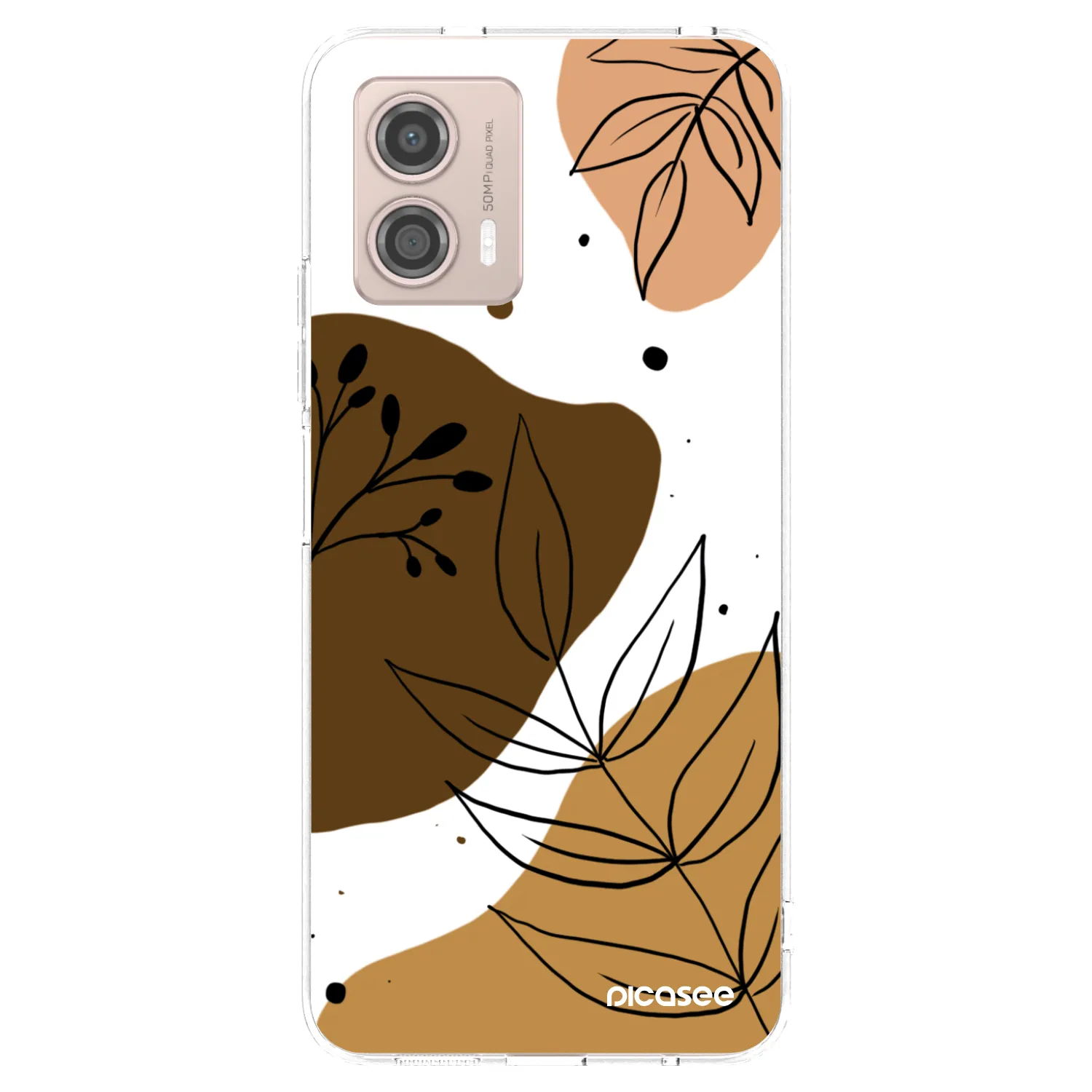 Picasee husă transparentă din silicon pentru Motorola Moto G53 5G - Boho style