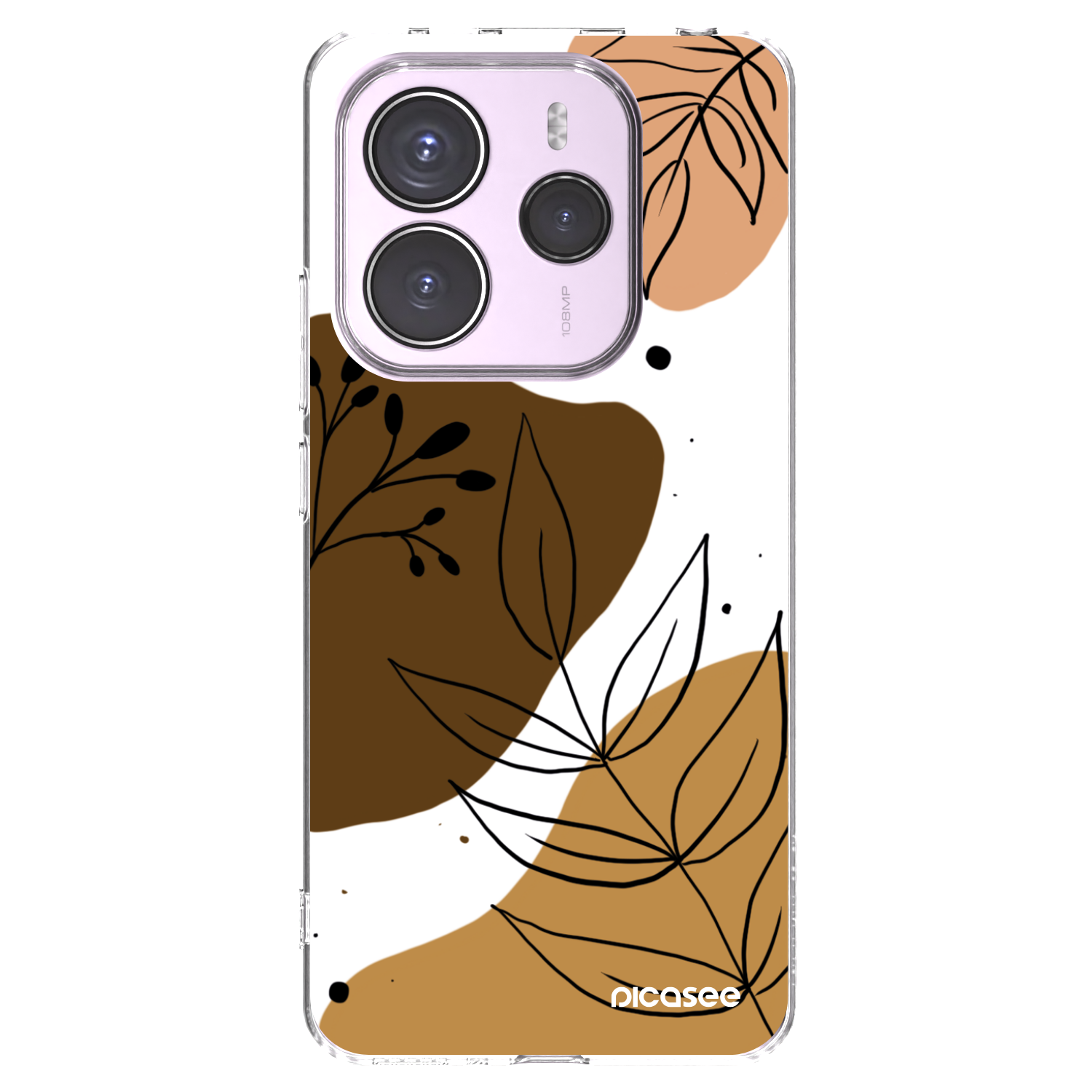 Picasee husă transparentă din silicon pentru Xiaomi Redmi Note 14 5G - Boho style