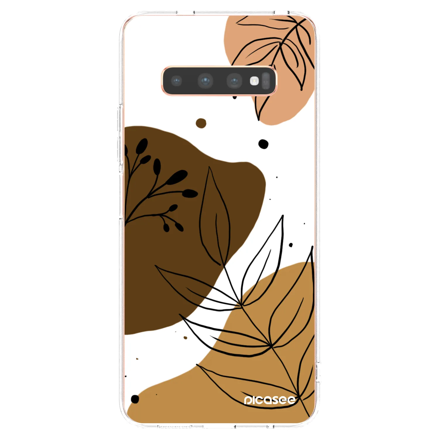 Picasee husă transparentă din silicon pentru Samsung Galaxy S10 Plus G975 - Boho style