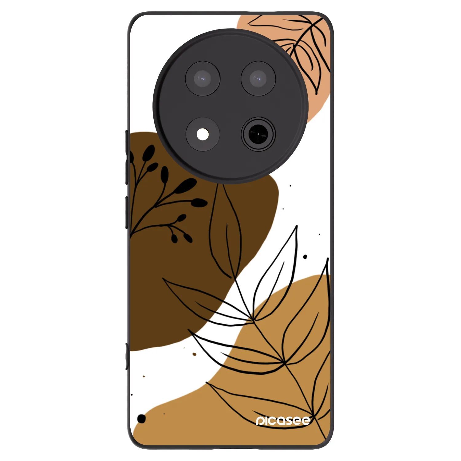 Picasee husă neagră din silicon pentru Honor Magic7 Lite 5G - Boho style