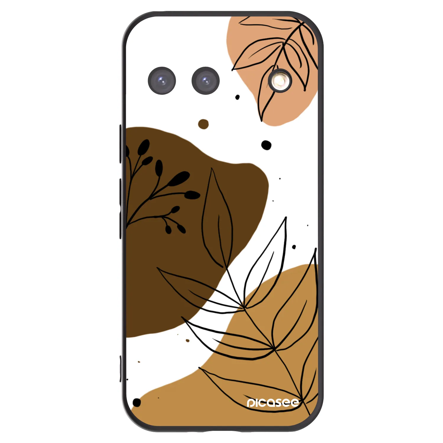 Picasee husă neagră din silicon pentru Google Pixel 9 - Boho style