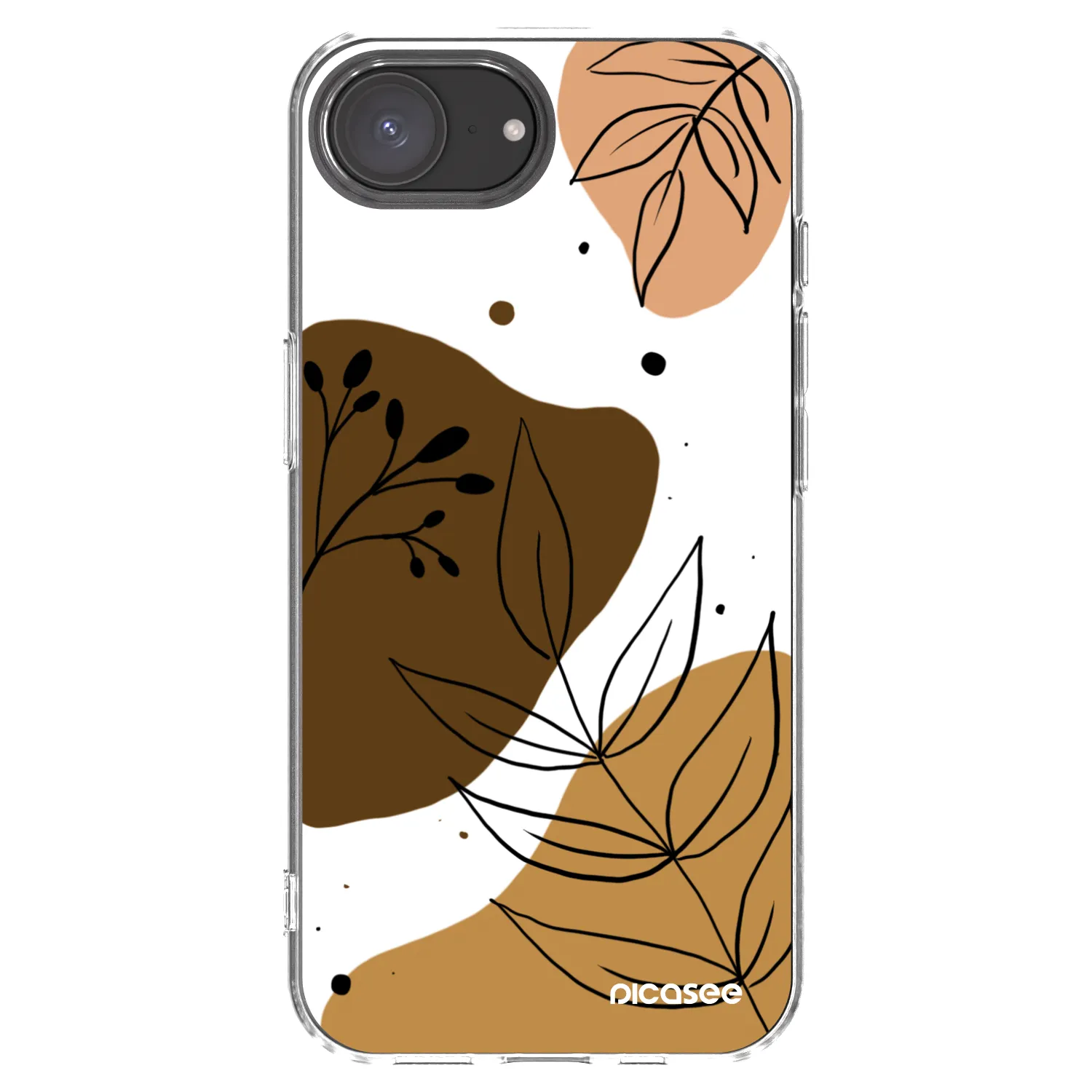 Picasee husă transparentă din silicon pentru Apple iPhone 17e - Boho style