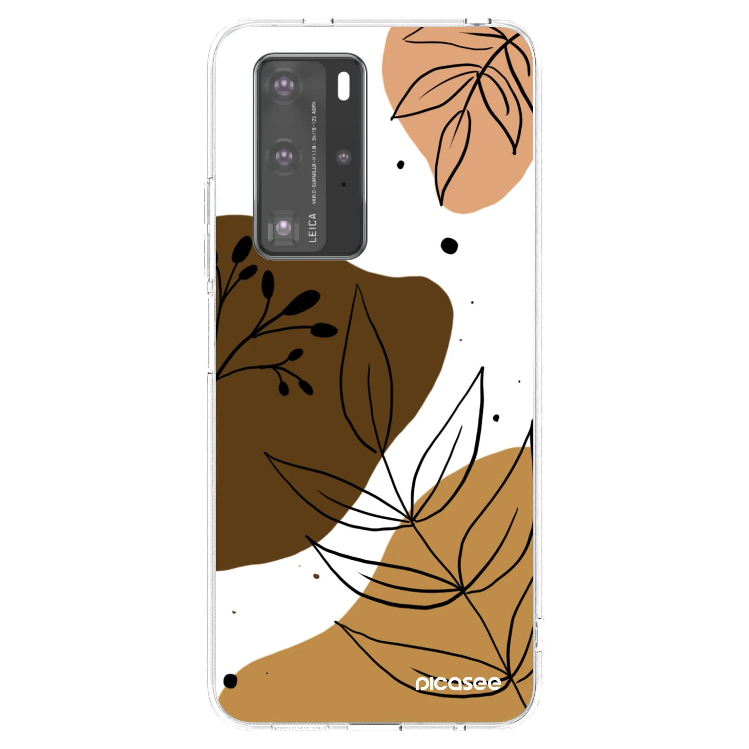 Picasee husă transparentă din silicon pentru Huawei P40 Pro - Boho style