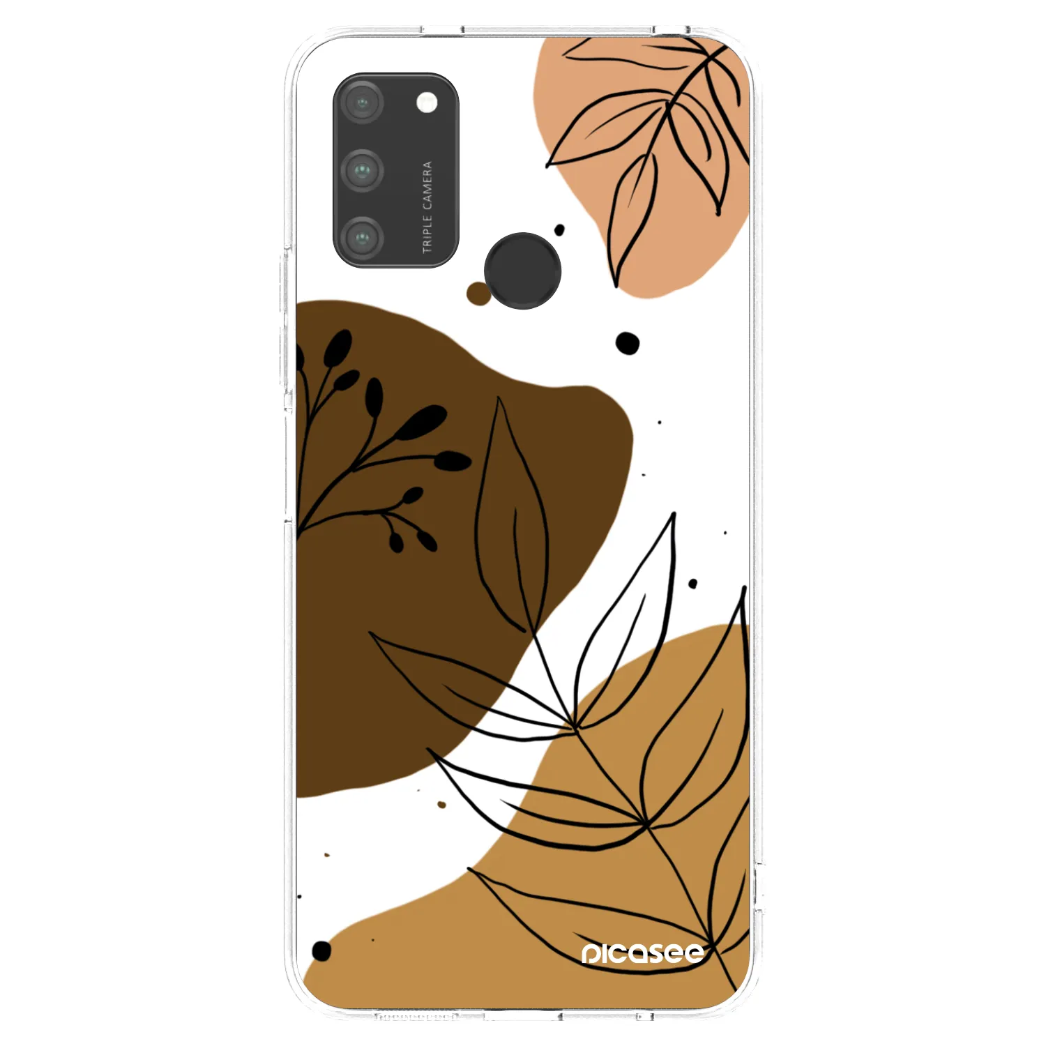 Picasee husă transparentă din silicon pentru Honor 9A - Boho style