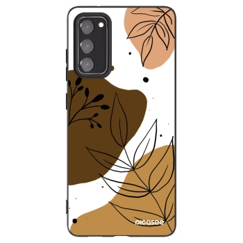 Picasee husă neagră din silicon pentru Samsung Galaxy S20 FE - Boho style