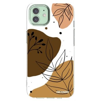 Picasee husă transparentă din silicon pentru Apple iPhone 12 - Boho style