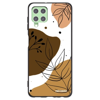 Picasee husă neagră din silicon pentru Samsung Galaxy A22 A225F 4G - Boho style