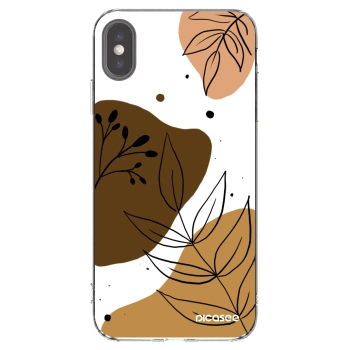 Picasee husă transparentă din silicon pentru Apple iPhone XS Max - Boho style