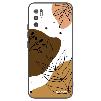 Picasee husă neagră din silicon pentru Xiaomi Poco M3 Pro 5G - Boho style