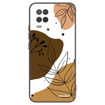 Picasee husă neagră din silicon pentru Realme 8 5G - Boho style