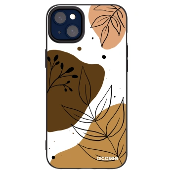 Picasee husă neagră din silicon pentru Apple iPhone 14 Plus - Boho style