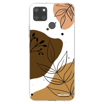 Picasee husă transparentă din silicon pentru Realme C21Y - Boho style