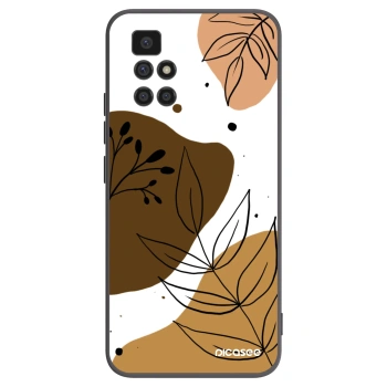 Picasee husă neagră din silicon pentru Xiaomi Redmi 10 (2022) - Boho style