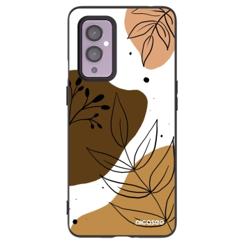 Picasee husă neagră din silicon pentru OnePlus 9 - Boho style