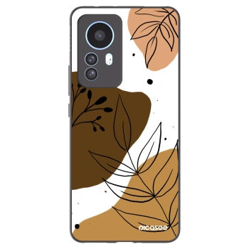Picasee husă neagră din silicon pentru Xiaomi 12T - Boho style