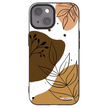 Picasee husă neagră din silicon pentru Apple iPhone 15 - Boho style