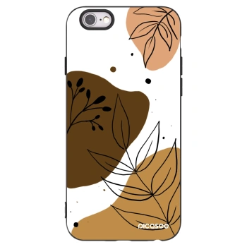 Picasee husă neagră din silicon pentru Apple iPhone 6/6S - Boho style