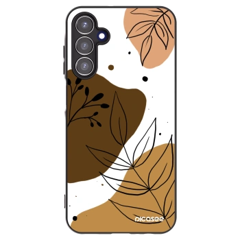 Picasee husă neagră din silicon pentru Samsung Galaxy A15 A155F 4G - Boho style