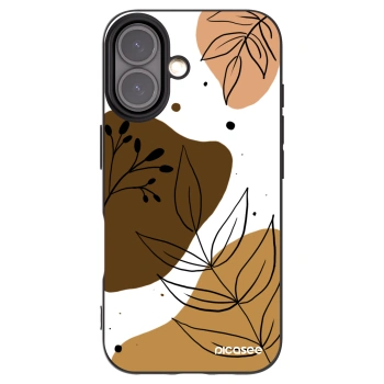 Picasee husă neagră din silicon pentru Apple iPhone 16 - Boho style
